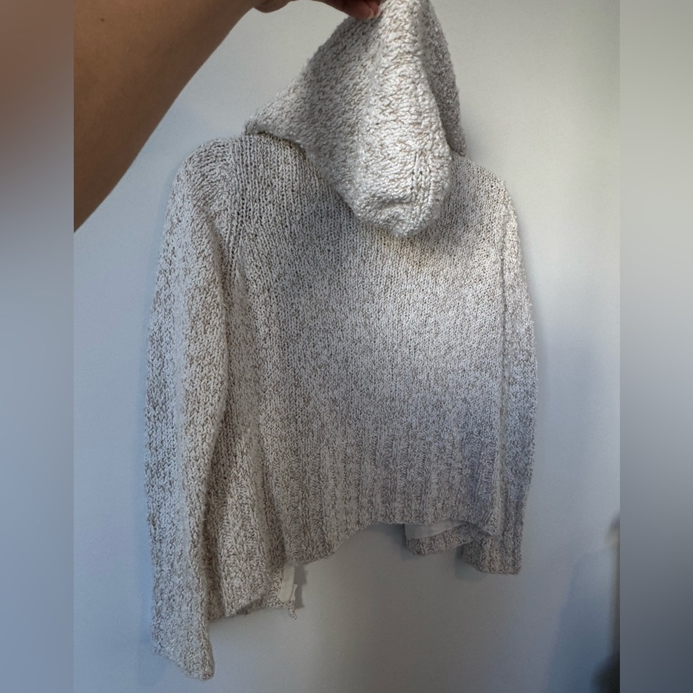 Eileen Fisher Cream Zip Up Jacket - Picture 9 of 11